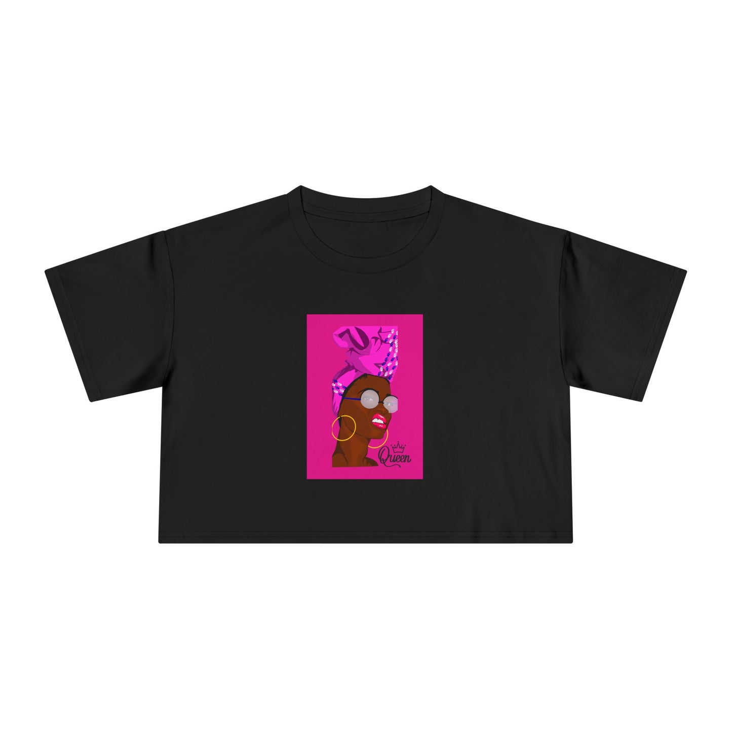 Crop Tee Melanin Queen