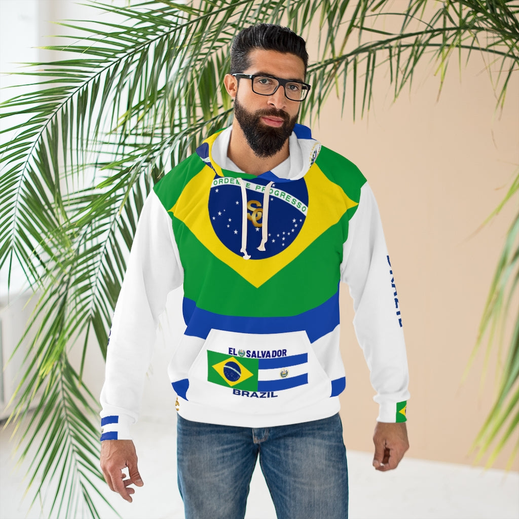 Supernova Salvi/Brazil Pullover Hoodie