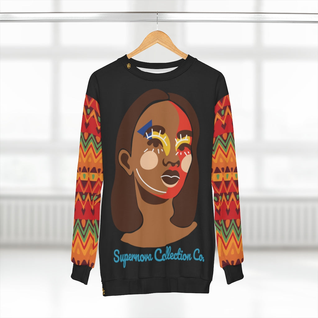 supernova Cross-Stitch Sweatshirt