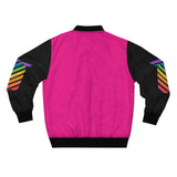 Rainbow Tongue- Bomber Jacket