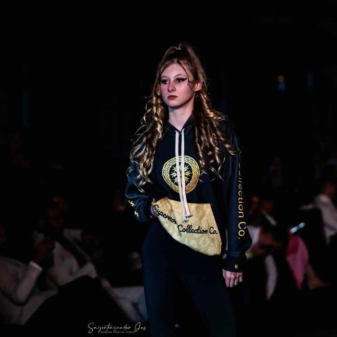 Supernova Black & Gold Hoodie