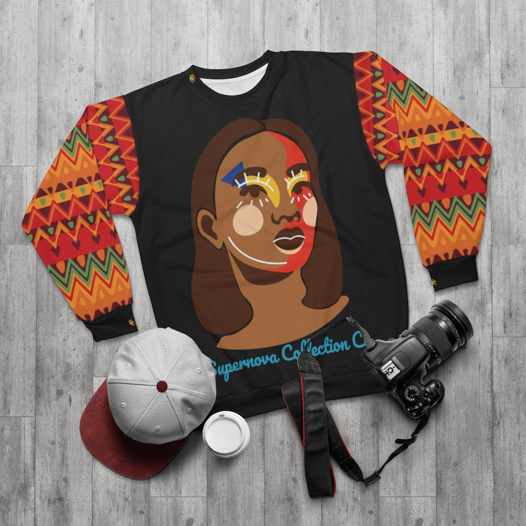 supernova Cross-Stitch Sweatshirt