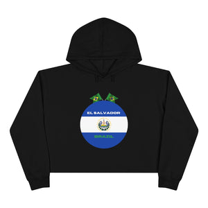 Supernova Salvi half Crop Hoodie