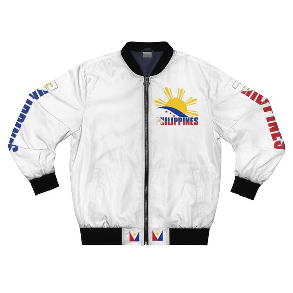 Supernova Philippines White Bomber Jacket