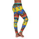 Supernova Waves-Stripe Leggings