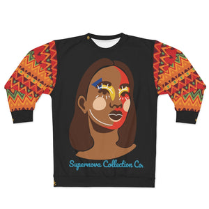 supernova Cross-Stitch Sweatshirt