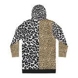 Supernova Animal Print Hoodie Dress