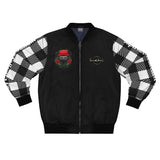 La Familia Skull Rose Bomber Jacket