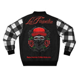 La Familia Skull Rose Bomber Jacket