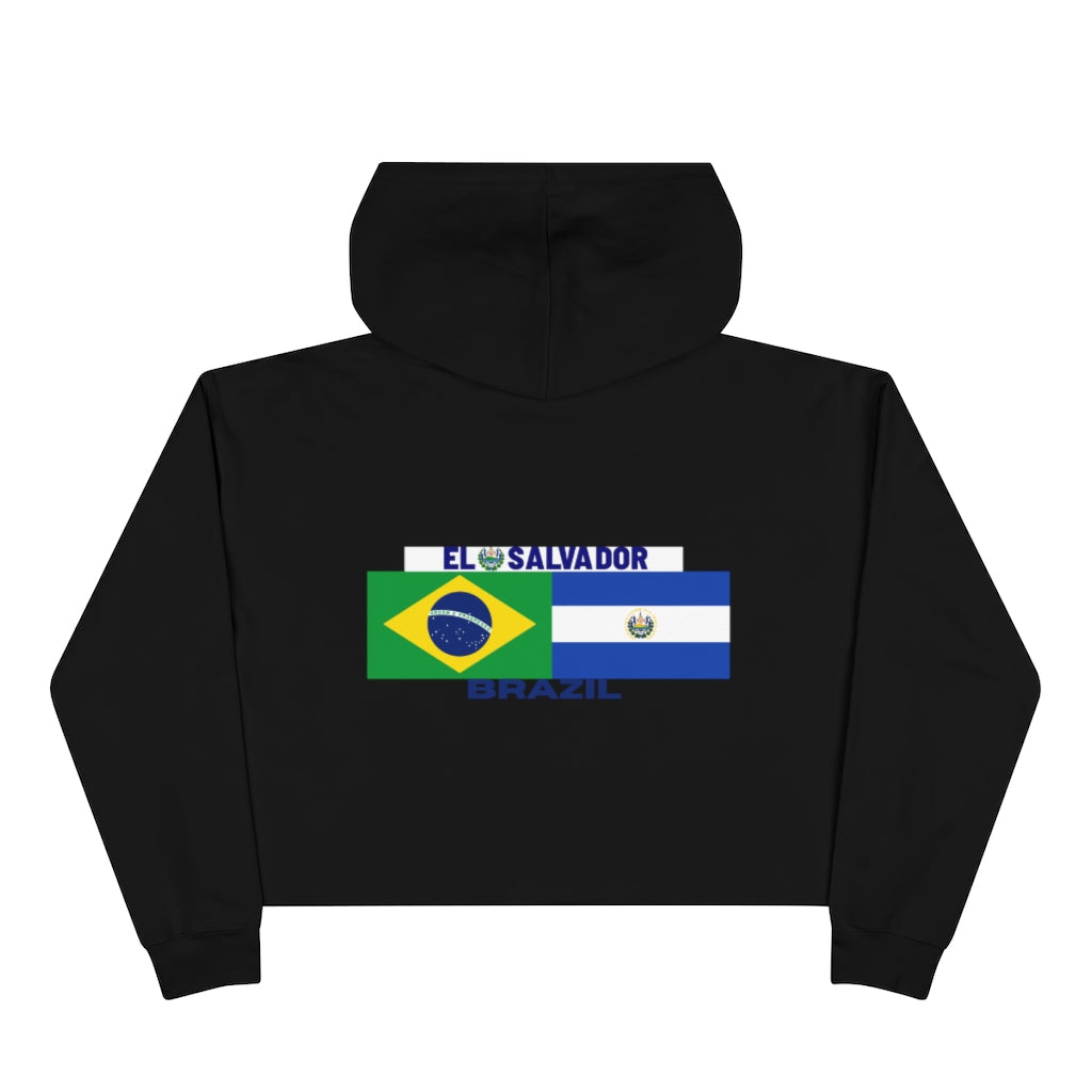 Supernova Salvi half Crop Hoodie
