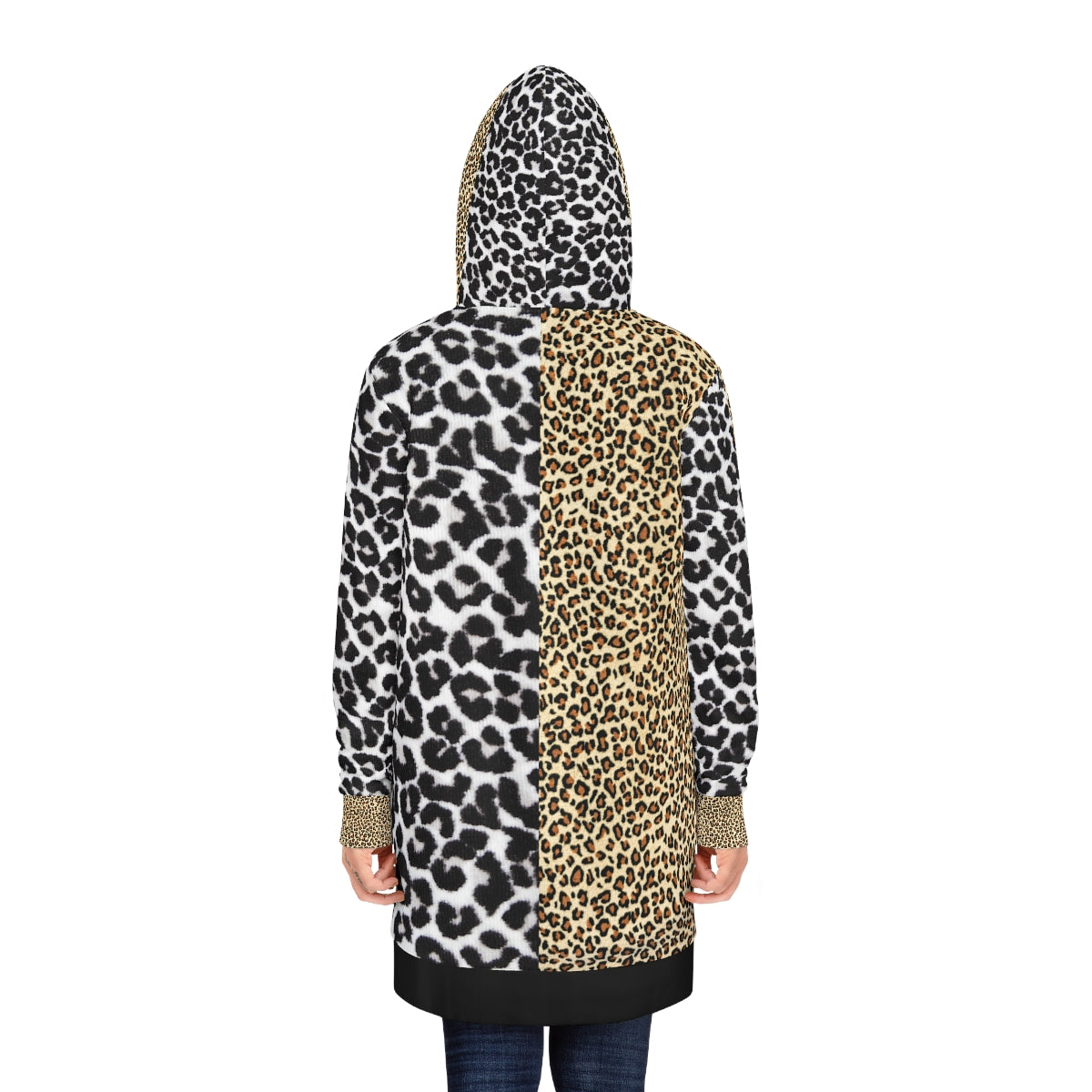 Supernova Animal Print Hoodie Dress